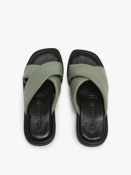Slippers Uit Leder Tamaris Groen women 42 ander zicht 2