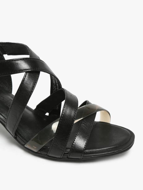 Sandalen Met Hak Uit Leder Tamaris Zwart women 42 ander zicht 1