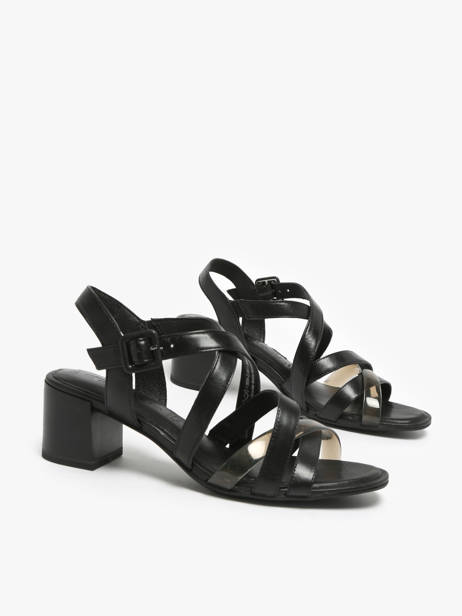 Sandalen Met Hak Uit Leder Tamaris Zwart women 42 ander zicht 2