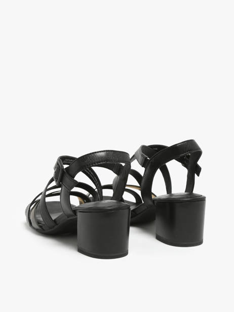Sandalen Met Hak Uit Leder Tamaris Zwart women 42 ander zicht 3