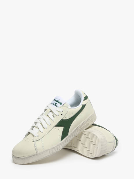 Sneakers Game Low Wax Uit Leder Diadora Wit unisex 178301 ander zicht 1