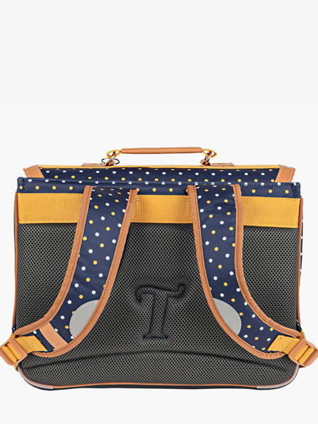 Boekentas 2 Compartimenten Tann's Blauw les fantaisies f 38322 ander zicht 4