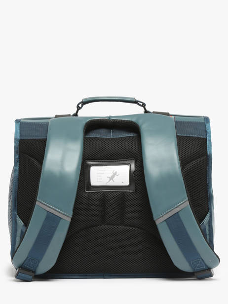 Boekentas Vintage North Cameleon Blauw vintage north CA38 ander zicht 6