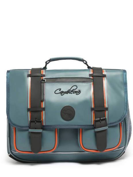 Boekentas Vintage North Cameleon Blauw vintage north CA38 ander zicht 8