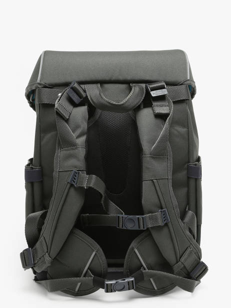 Rugzak Ergomaxx 2 Compartimenten Jeune premier Groen daydream boys B ander zicht 4