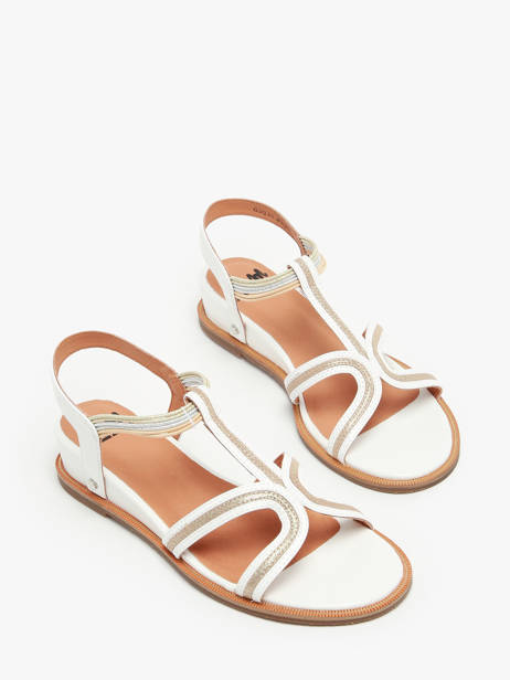 Sandalen Uit Leder Mam'zelle Wit women CSG2Q30 ander zicht 1