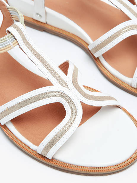 Sandalen Uit Leder Mam'zelle Wit women CSG2Q30 ander zicht 2