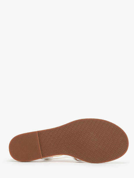 Sandalen Uit Leder Mam'zelle Wit women CSG2Q30 ander zicht 4