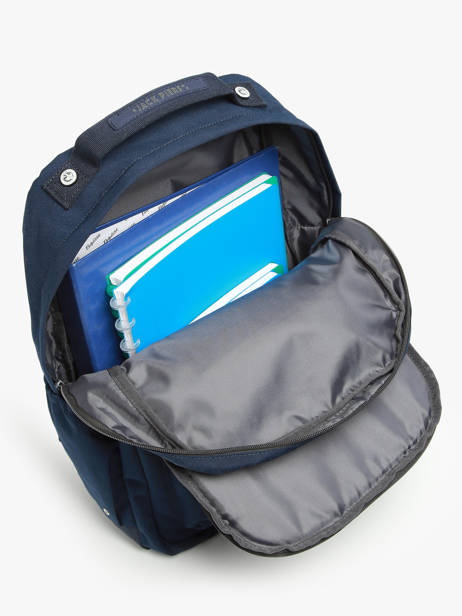 Rugzak 2 Compartimenten Jack piers Blauw jp girls G ander zicht 3