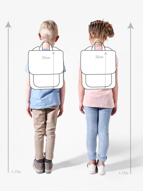 Mini Rugzak Mickey and minnie mouse Beige good times only 3902 ander zicht 1