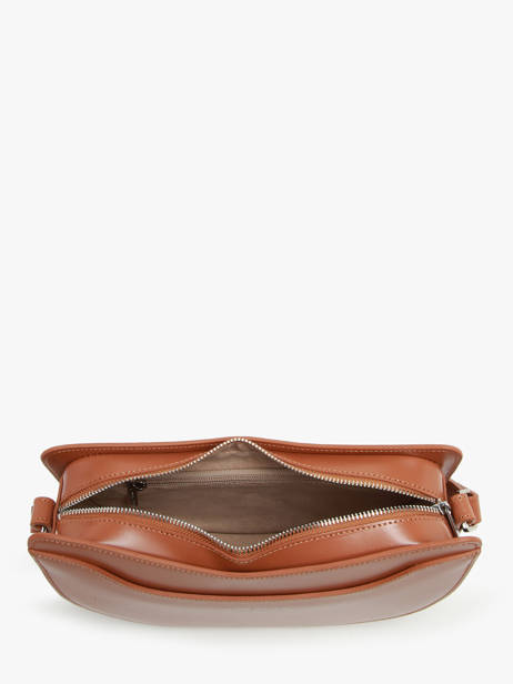 Cross Body Tas Suave Lune Leder Lancaster Bruin suave lune 33 ander zicht 3