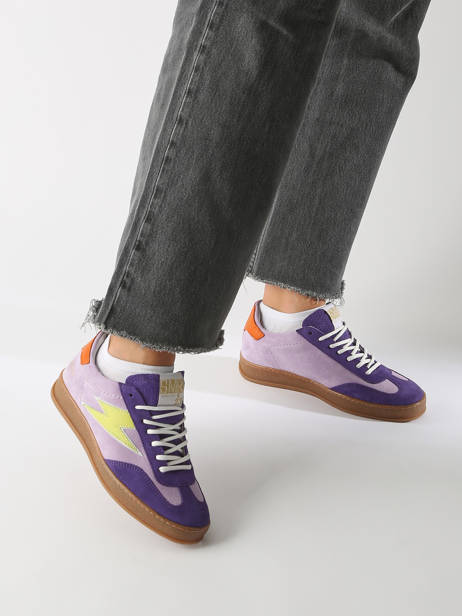 Sneakers Risy Uit Leder Semerdjian Veelkleurig women RISY138 ander zicht 1