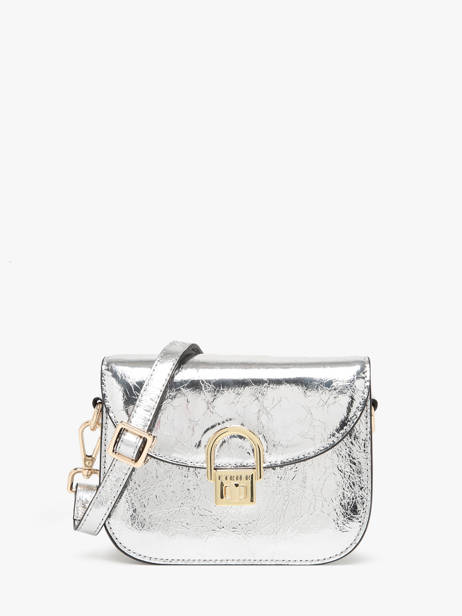 Cross Body Tas S Altair Leder Etrier Zilver altair EALA081S