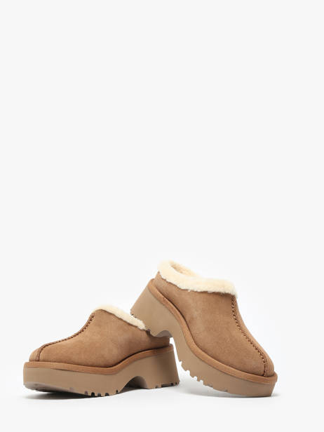 Boots New Height Cozy Uit Leder Ugg Bruin women 1162510 ander zicht 3