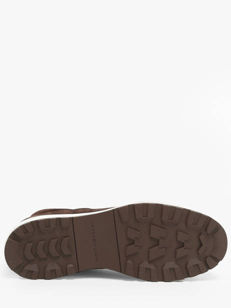 Enkellaarzen Uit Leder Tommy hilfiger Bruin men 5147GT6 ander zicht 4