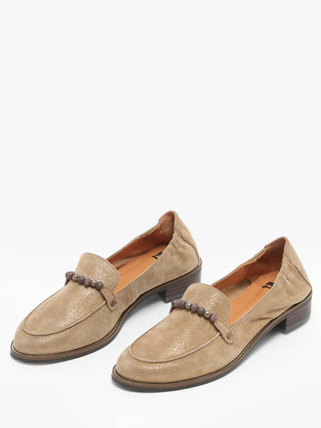Mocassins Ides Uit Leder Mam'zelle Goud women CSIUV24 ander zicht 2
