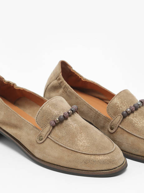 Mocassins Ides Uit Leder Mam'zelle Goud women CSIUV24 ander zicht 3