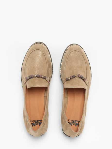 Mocassins Ides Uit Leder Mam'zelle Goud women CSIUV24 ander zicht 4