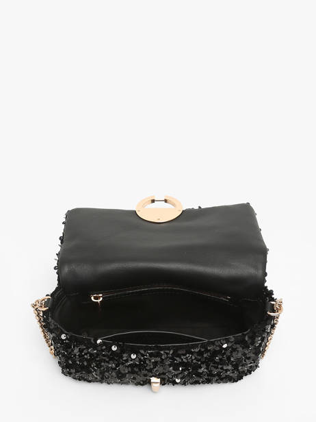 Cross Body Tas M Moon Met Pailletten Vanessa bruno Bruin moon 39V40533 ander zicht 3