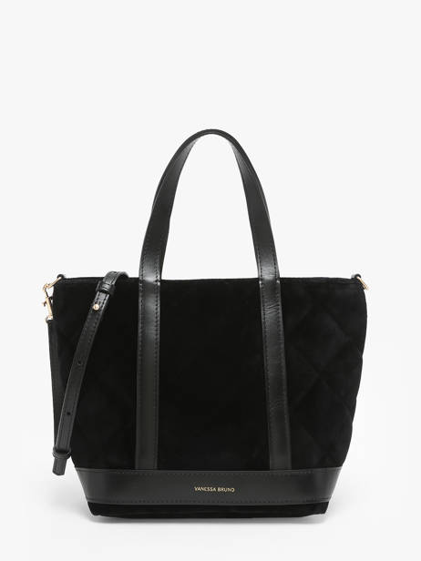 Cross Body Tas Cabas Fluweel Vanessa bruno Bruin cabas 42V40435