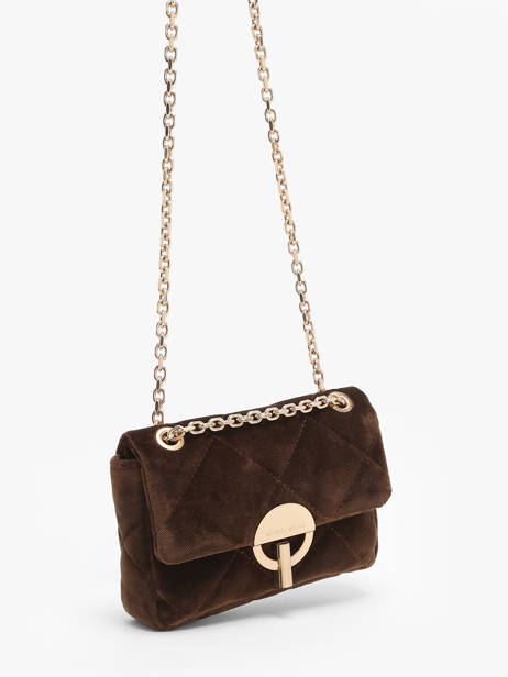 Cross Body Tas S Moon In Fluweel Vanessa bruno Bruin moon 42V40326 ander zicht 2