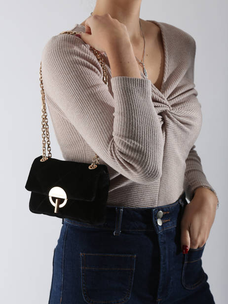 Cross Body Tas S Moon In Fluweel Vanessa bruno Bruin moon 42V40326 ander zicht 1