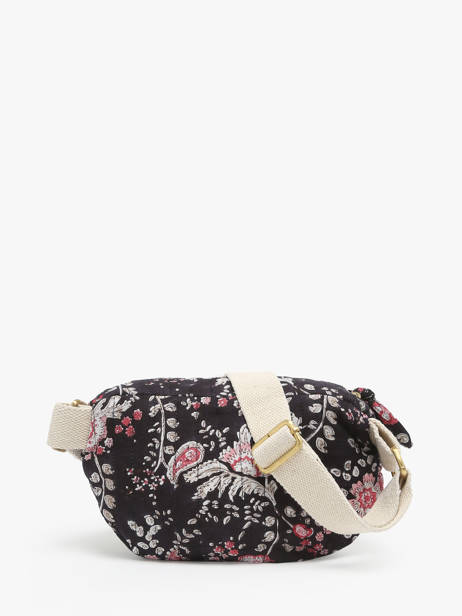 Heuptasje Bindi atelier Zwart floral CREAMYGI ander zicht 4