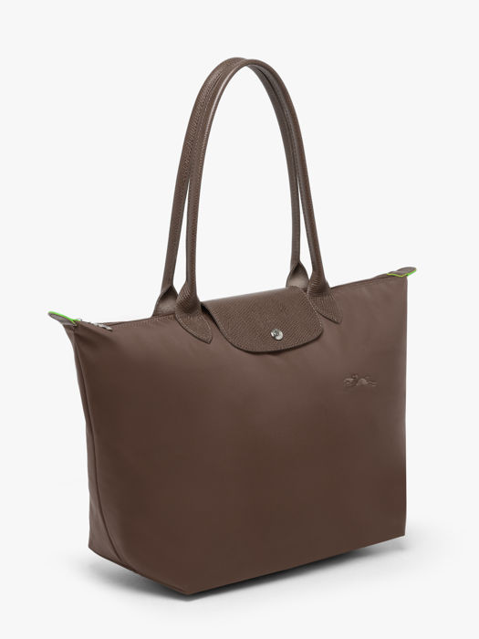 Longchamp Le pliage green Schoudertas Bruin