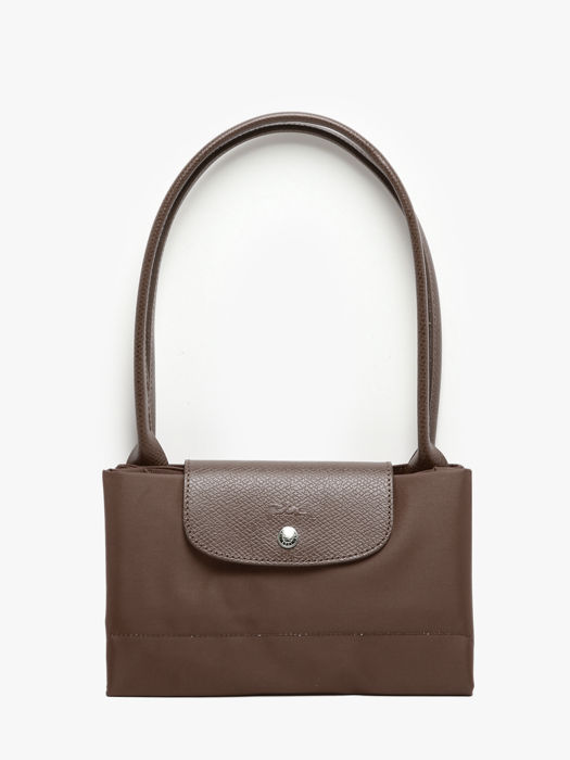 Longchamp Le pliage green Schoudertas Bruin