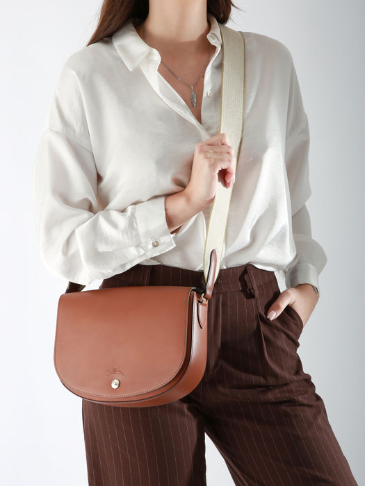 Longchamp Epure timeless Cross bodytas Bruin