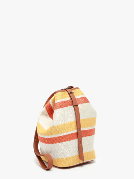 Cross Body Tas Rugzak M Cavalier Toile Etrier Beige cavalier toile ECLT126M ander zicht 3