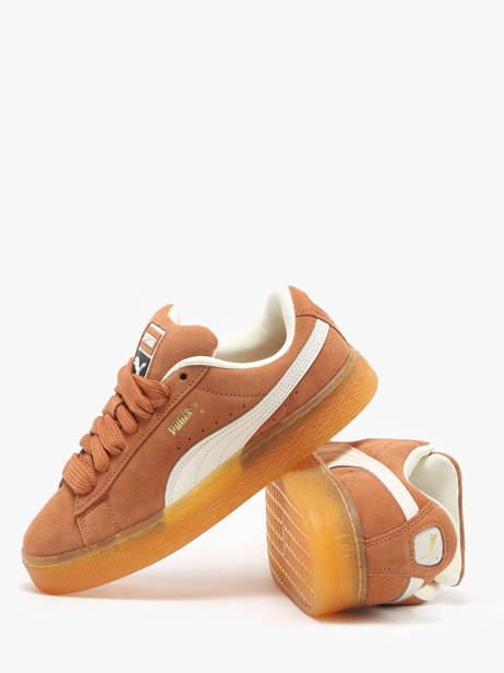 Sneakers Suede Xl Uit Leder Puma Bruin women 39520549 ander zicht 3