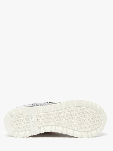Sneakers Maxi Wonder 73 Liu jo Zilver women BA5015TX ander zicht 5