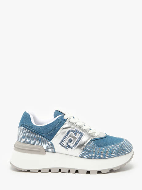 Sneakers Amazing 33 Uit Leder Liu jo Blauw women BA5051PX