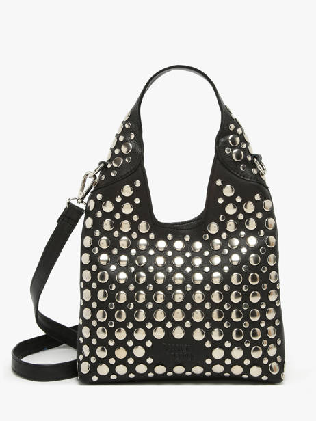 Cross Body Tas Memphis Leder Basilic pepper Zwart memphis BMEM2S