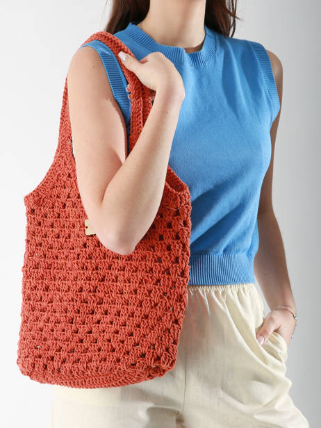 Schoudertas Strelitzia Woomen Rood strelitzia WSTR01 ander zicht 1