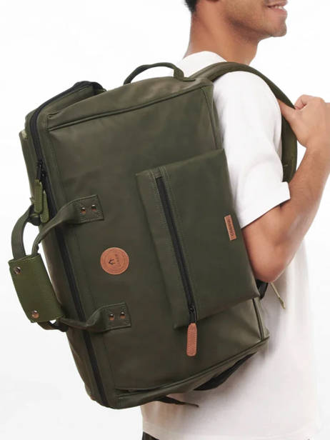 Reistas Voor Cabine Rugzak Travel Cabaia Groen travel DUFFV2 ander zicht 1