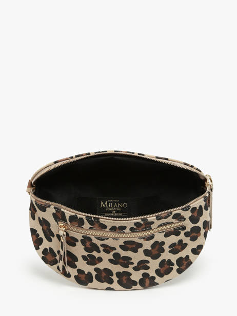 Heuptasje Velvet Leopardo Leder Milano Beige velvet leopardo VL24091 ander zicht 3