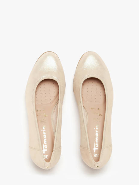 Pumps Uit Leder Tamaris Beige women 44 ander zicht 4