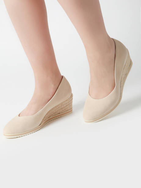 Pumps Uit Leder Tamaris Beige women 42 ander zicht 1
