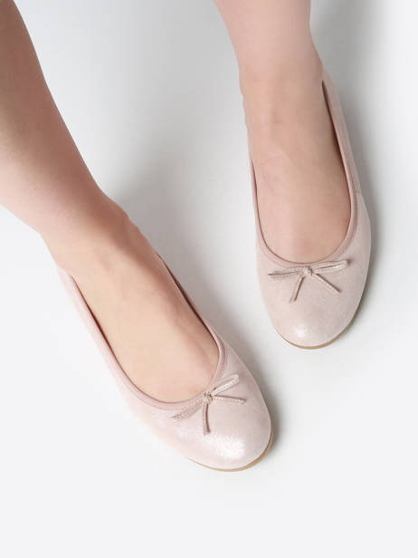 Ballerinas Uit Leder Tamaris Roze women 41 ander zicht 1