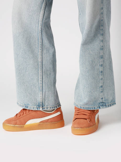 Sneakers Suede Xl Uit Leder Puma Bruin women 39520549 ander zicht 1