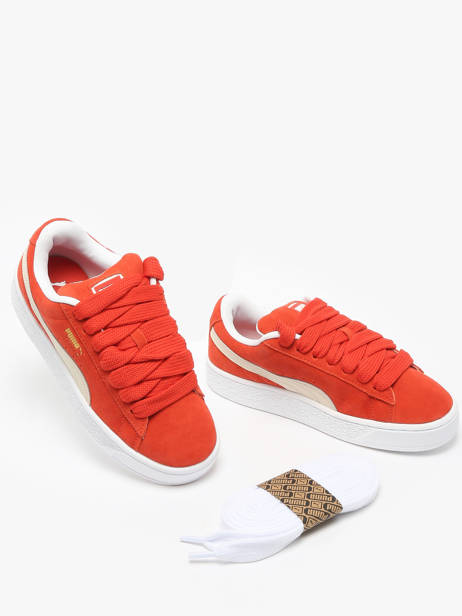 Sneakers Suede Xl Uit Leder Puma Rood women 39520552 ander zicht 3