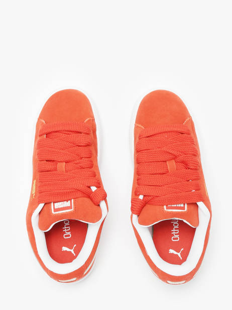 Sneakers Suede Xl Uit Leder Puma Rood women 39520552 ander zicht 4