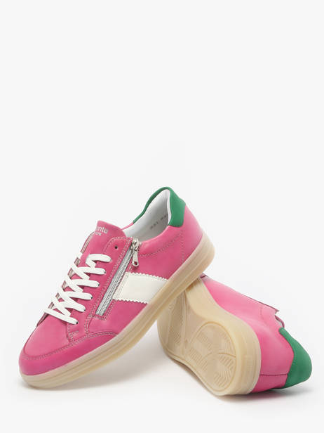 Sneakers Uit Leder Remonte Roze women 31 ander zicht 3
