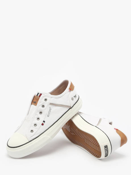Sneakers Mustang Wit women 1272402 ander zicht 3