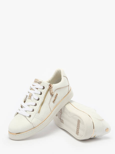 Sneakers Mustang Wit women 1300312 ander zicht 3