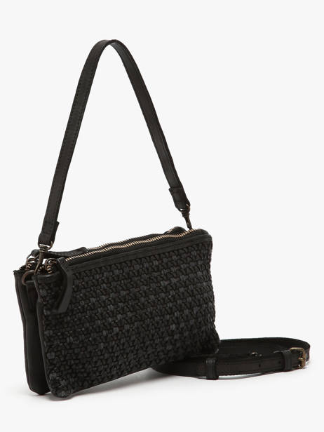 Cross Body Tas Heritage Leder Biba Violet heritage MUL1L ander zicht 2