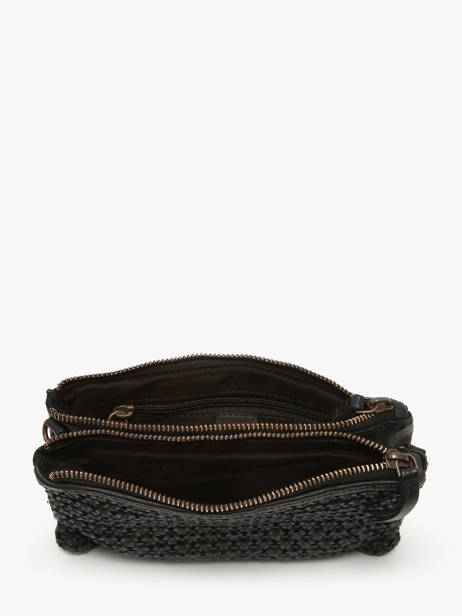 Cross Body Tas Heritage Leder Biba Violet heritage MUL1L ander zicht 3