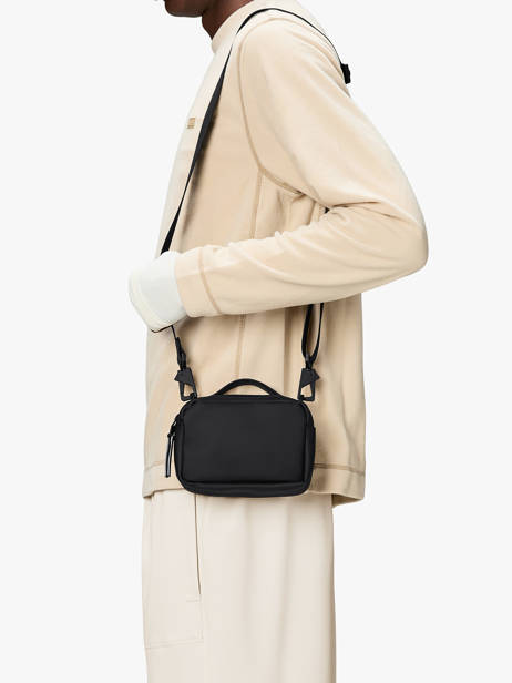 Cross Body Tas City Rains Zwart city 14120 ander zicht 1